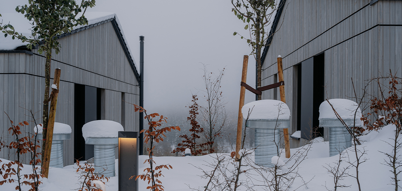 Außenansicht der Sauerland-Lodge